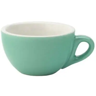 Utopia Tableware Barista Cappucino Cup - 7oz (20cl) Green (Box Of 6) • £26.08