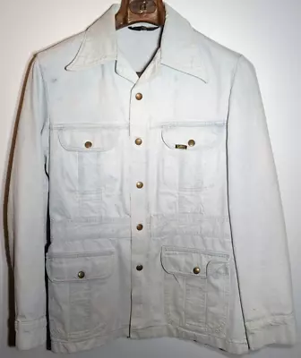 Vintage Mr Lee Jeans Denim Chore Coat Barn Field Work Jacket • $55.99