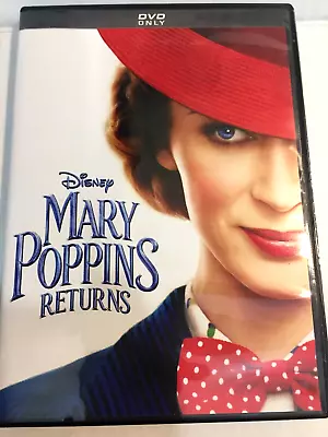 Mary Poppins Return DVD Ships Free Same Day With Tracking: Like New! • $7.19