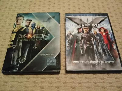 X-Men First Class With Slipcover DVD & X-Men: The Last Stand DVD: Great Shape  • $1.50