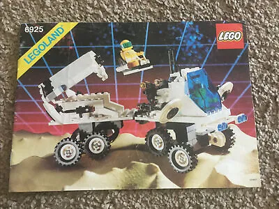 $19.99 • Buy LEGO Space: Futuron 6925 Interplanetary Rover Manual Instructions Only
