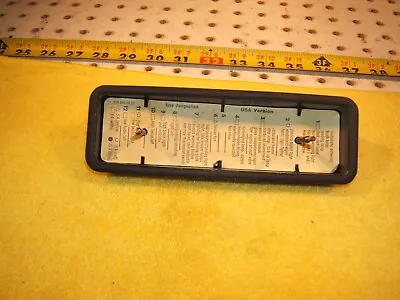 Mercedes W114 1974 280C Coupe Front Fuse Box 1 Cover Designation 1 SheetTyp #1 • $119