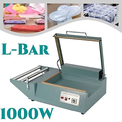 Shrink Wrap Sealing Machine L-bar Sealer Cutter Packing Machine Retail 1000W • $313.50