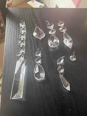 Replacement Chandelier Crystal Drops - Spare Parts - X 7 -  • £20