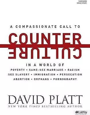 Platt David : Counter Culture Bible Study Book Expertly Refurbished Product • £6.14