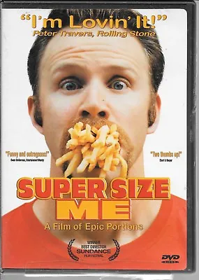 £10.72 • Buy Roadside Attractions SUPER SIZE ME, Independent Film 2004, USED DVD