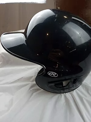 Adult Rawlings Batting Helmet Large 7 3/8 To 7 1/2 Black 90 Mph Performance... • $30