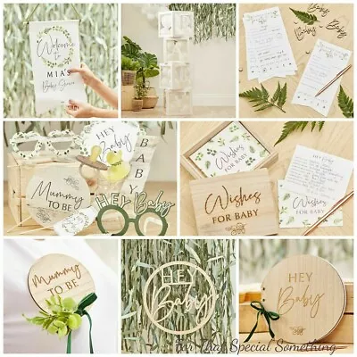 £12.95 • Buy Baby Shower Decorations. Advice Cards, Games By Ginger Ray. Bontanical Range BAB