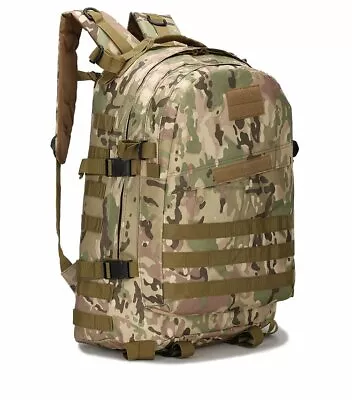 40L Military Tactical Backpack Molle Assault Outdoor Hiking Tracking Camping Bag • $22