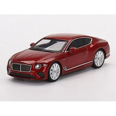 Mini GT 1:64 2022 Bentley Continental GT Speed Candy Red • $10.99