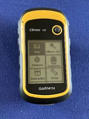 Garmin ETrex 10 2.2 Inch Handheld GPS Receiver Hunting Backpack Hiking Trevel • $49.99