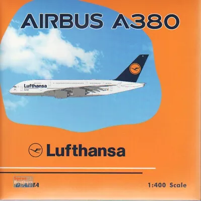 PHX04523 1:400 Phoenix Model Lufthansa Airbus A380 Reg #D-AIMA • $77.09