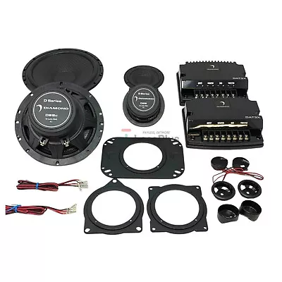 Open Box Diamond Audio D365C 6.5  3-Way Component Speaker Sub Tweeter Crossovers • $179.95