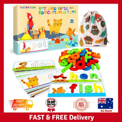 See & Spell Learning Educational Toys For 3 4 5 6 Years Old Boys And Girls Au| • $24.99