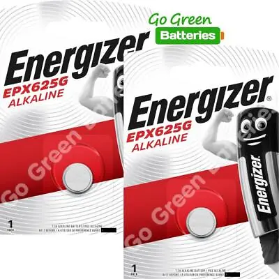 2 X Energizer LR9 PX625 EPX625G 1.5 Volt Alkaline Battery Coin Cell • £3.49