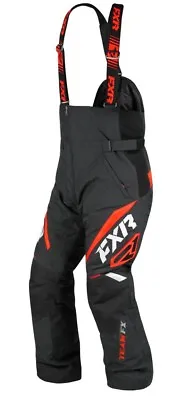 FXR Men's Team FX Snowmobile Pants Bibs Red M L XL 2XL 3XL  220100-1020 • $279.99