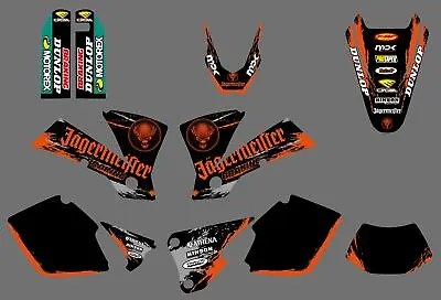 Graphics Kits Decals Stickers For KTM 125 200 250 300 400 450 525 EXC 2003 03 • $49.99