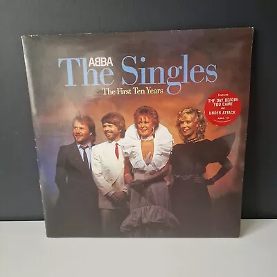 Abba The Singles The First Ten Years Vinyl Record LP Album Epic Records Stereo • £9.99