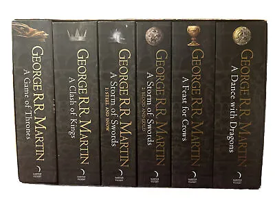 A Song Of Ice And Fire Book Series 1-6 • $60