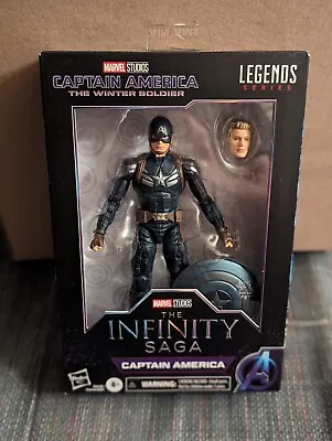 Marvel Legends Avengers Captain America Infinity Saga Winter Soldier 6  Figure • $19.95