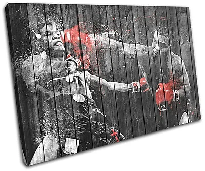 Mike Tyson Boxer SPORT Sports SINGLE CANVAS WALL ART Picture Print • £19.99