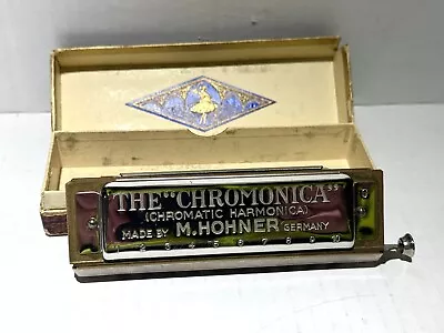 Vintage M. Hohner The Chromonica Professional Model Key Of C Original Box • $139.99