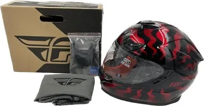 Fly Racing Sentinel Venom Helmet Red/black 2xl Xxl - 73-83932x • $139.99