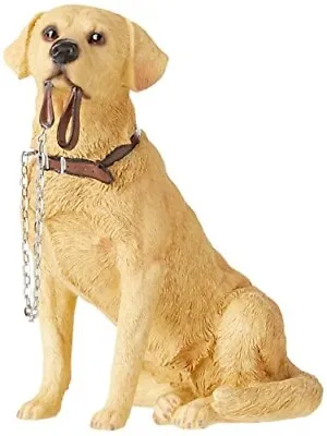 Lesser & Pavey Dog Studies Walkies Golden Labrador High-grade Resin Gift • £13.49