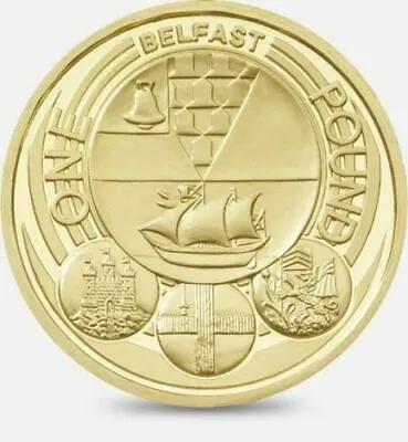 Rare Belfast £1 One Pound 1 Coin 2010 Capital City Cities Coin Hunt Royal Mint • £2.75