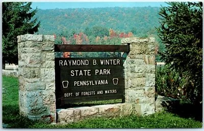 Postcard - Raymond B. Winter State Park - Mifflinburg Pennsylvania • $8.31