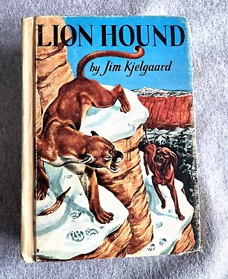Jim Kjelgaard Mountain LION HOUND E M Hale Cadmus Edition NoISBN Library Binding • $26.99