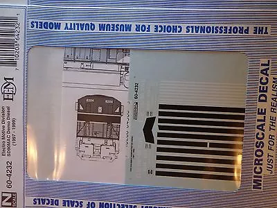 Microscale Decal N  #60-4232 EMD Diesel - Demonstrator - SD90MAC Dates:1997-99 • $6.25