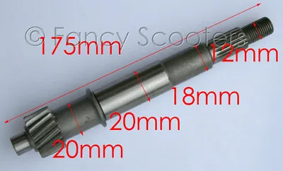 ROKETATAOTAOSUNLPEACE 150cc SCOOTER GY6 157QMJ Engine GEAR BOX DRIVE SHAFT • $11.99