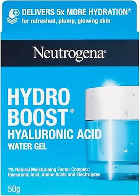 Neutrogena Hydro Boost Hyaluronic Acid Water Gel Moisturizer 50g • $24.80