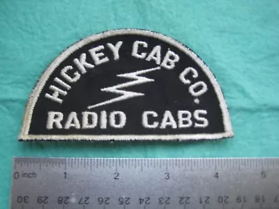 Vintage Hickey Cab  Company Hat Uniform Patch • $9
