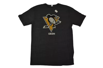 Mens NHL Pittsburgh Penguins Kris Letang Distressed Print Shirt New S • $7.99