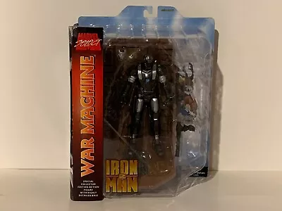 Marvel Select War Machine Iron Man 2 Movie James Rhodes Unmasked Diamond • $73.58