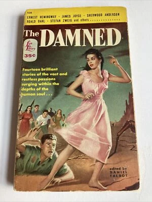$9.99 • Buy The Damned Vintage GGA Paperback Ernest Hemingway Jim Thompson  Lion Library
