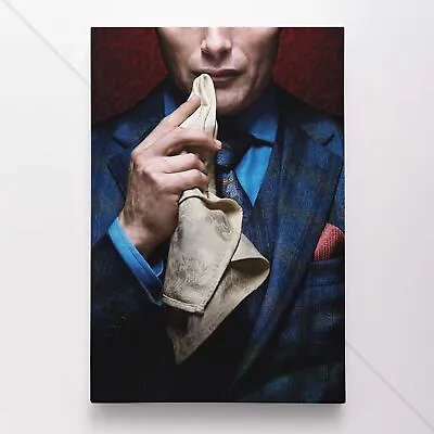 $25.85 • Buy Hannibal Poster Canvas TV Show Print #8926