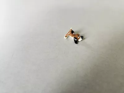 Tiny Miniature Porcelain Puppy Dog Figurine • $11