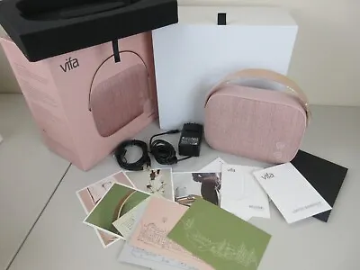 Vifa Helsinki Hi-Resolution Wireless Speaker - Dust Rose (New/Open Box) • $359.95