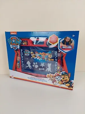 Paw Patrol Magnetic Scribbler Nick Jr. Stencil Stampers Pad Doodle Board 3+ Yrs • £15.99