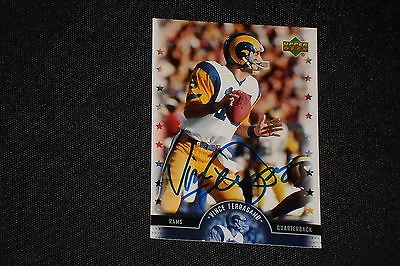 Vince Ferragamo 2005 Ud Legends Signed Autographed Card #41 Rams • $19.95