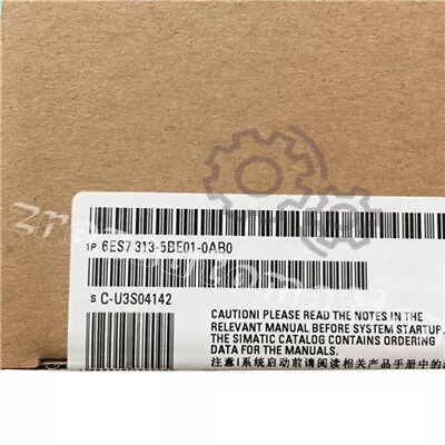 6ES7313-5BE01-0AB0 Siemens SIMATIC S7-300 CPU313C 6ES7313-5BE01-0AB0 Brand New  • $369.55