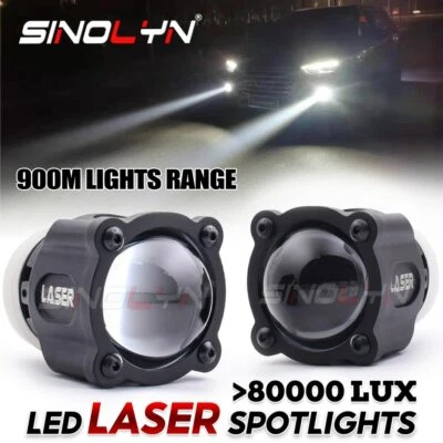 $90.90 • Buy LED Laser Spotlight Fog Lens Universal High Beam Lens 82500LM External Work Lamp