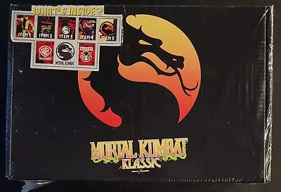 Sealed Mortal Kombat Klassic Culturefly Collect Box What's Inside Games Poster • $29.99