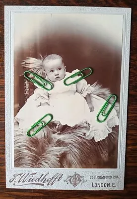 Cabinet Photo Baby Jack Later Killed In America On A Bicycle By Wiedhofft London • £15