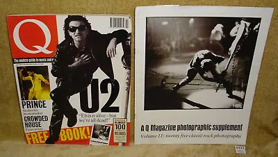 Q Magazine - Issue 70 July 1992 U2 Prince Cover + Photo Supplement Vol 11 Rock • £6.99