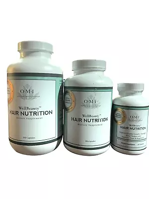60 OMI Well Beauty Hair Nutrition Growth + Strength Reduce Loss(Choose Size) • $34.99