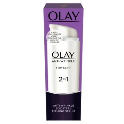 Olay Anti-Wrinkle Firm & Lift 2 In 1 Serum 50ML • £10.46